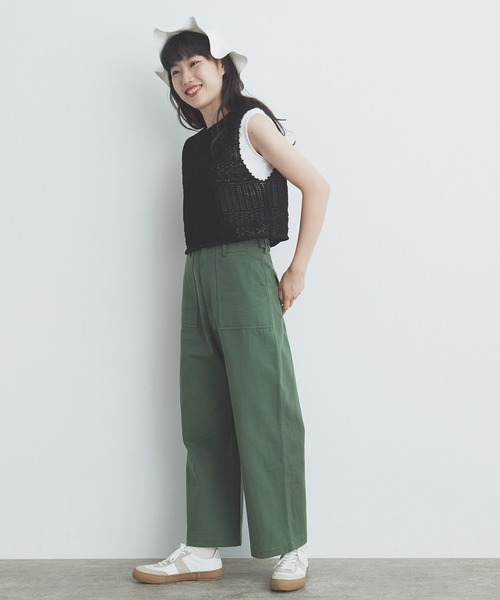 bulle de savon（ビュルデサボン）の「コットン/カツラギ ベイカー