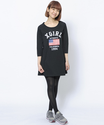 X-girl | USA B/B DRESS(ワンピース)