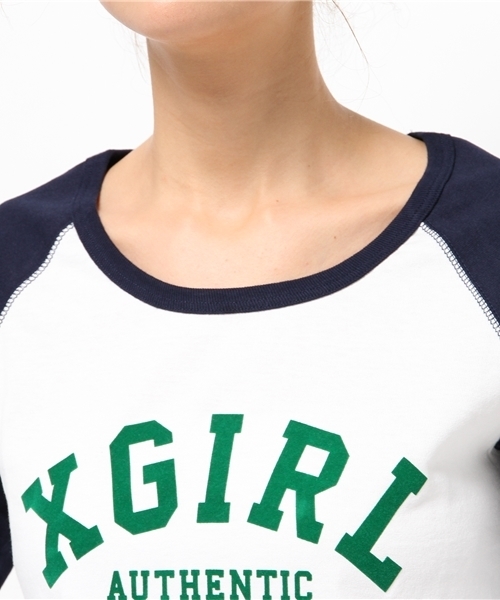 X-girl（エックスガール）の「USA B/B DRESS（ワンピース・レディース・ブラック/バーガンディー/ネイビー・1/2）」の15枚目の写真