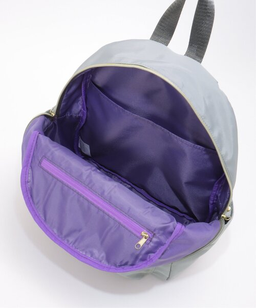 LBC(エルビーシー)の「ファスナーミニリュック(バックパック/リュック・レディース・ブラック/オリーブ/グレー・FREE)」の8枚目の写真