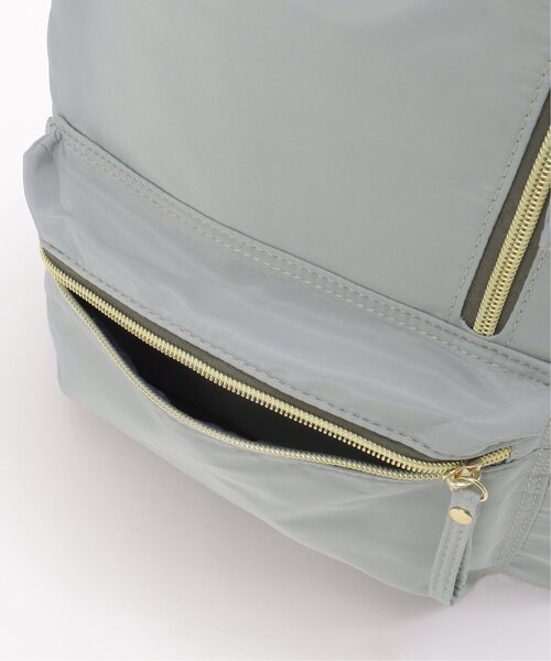 LBC(エルビーシー)の「ファスナーミニリュック(バックパック/リュック・レディース・ブラック/オリーブ/グレー・FREE)」の9枚目の写真