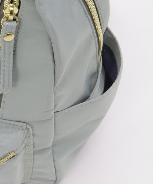 LBC(エルビーシー)の「ファスナーミニリュック(バックパック/リュック・レディース・ブラック/オリーブ/グレー・FREE)」の12枚目の写真