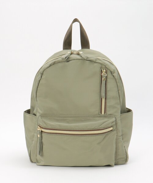 LBC(エルビーシー)の「ファスナーミニリュック(バックパック/リュック・レディース・ブラック/オリーブ/グレー・FREE)」の20枚目の写真