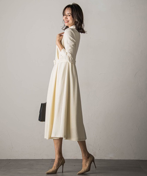 Viaggio Blu（ビアッジョブルー）の「ウール圧縮パールボタン