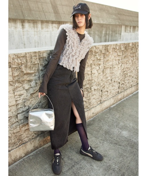 emmi（エミ）の「【emmi atelier】emmiナイロンキャップ（キャップ・レディース・ブラック/ブラウン/レッド・FREE）」の16枚目の写真