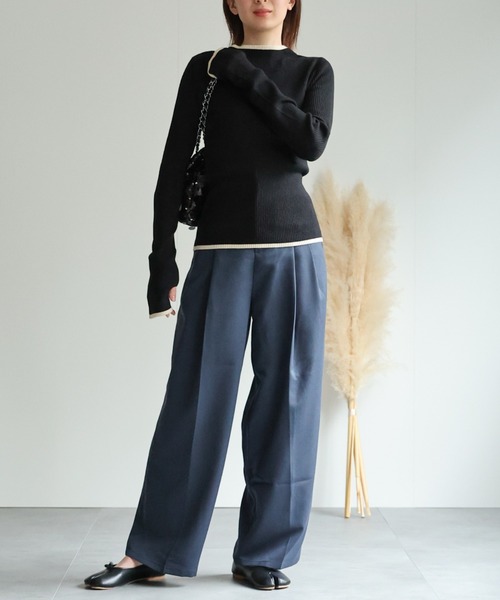 model：162cm 着用サイズ：F