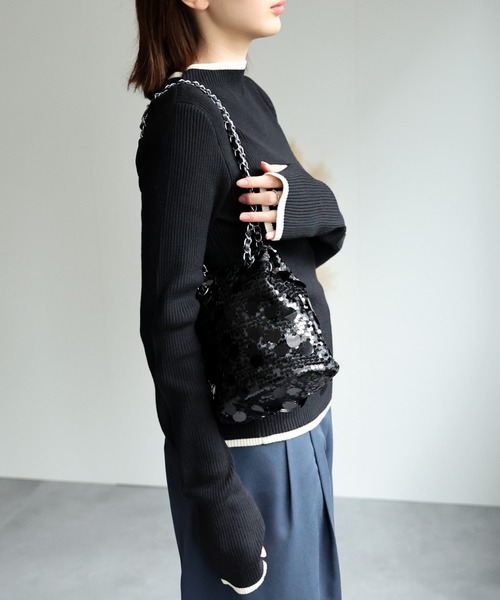model：162cm 着用サイズ：F