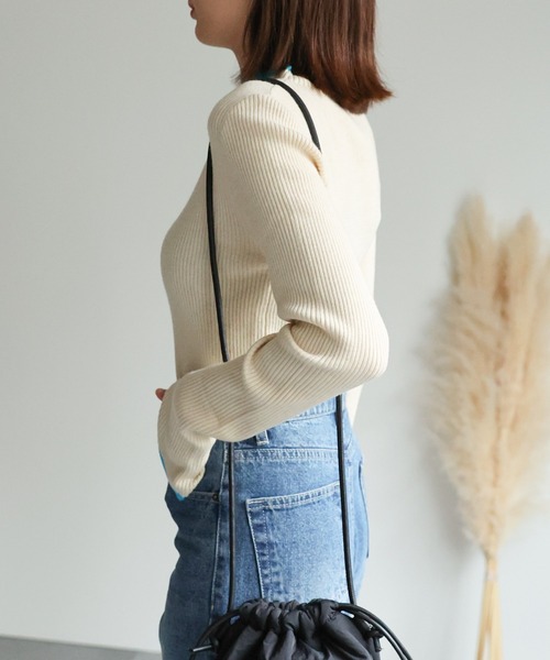 model：162cm 着用サイズ：F