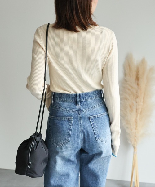 model：162cm 着用サイズ：F