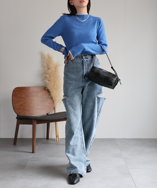 model：162cm 着用サイズ：F