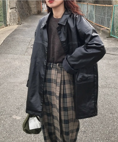 ord（オルド）の「ord/オルド/ショートモヘアクルーネックニット（ニット/セーター・レディース・ブラウン/グレー/ベージュ・LARGE/MEDIUM）」の13枚目の写真