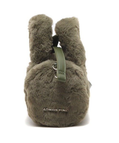 atmos pink（アトモスピンク）の「atmos pink ファー ミニバッグ（ハンドバッグ・レディース・カーキ/ピンク/ネイビー・FREE）」の16枚目の写真