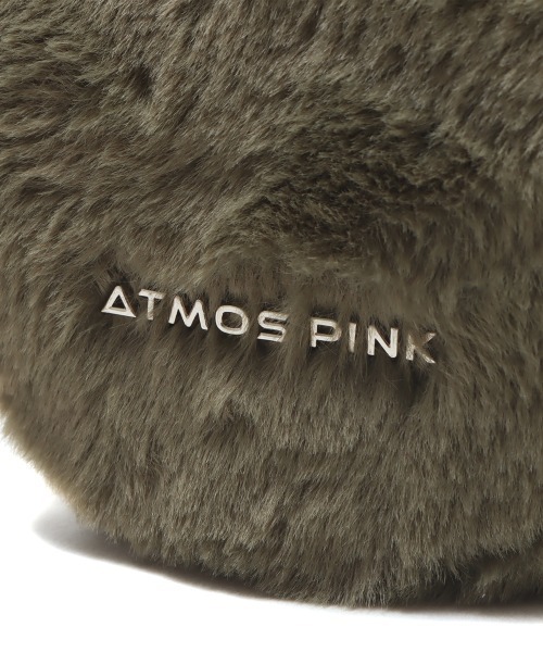 atmos pink（アトモスピンク）の「atmos pink ファー ミニバッグ（ハンドバッグ・レディース・カーキ/ピンク/ネイビー・FREE）」の19枚目の写真