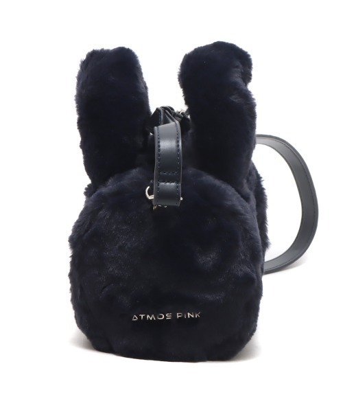 atmos pink（アトモスピンク）の「atmos pink ファー ミニバッグ（ハンドバッグ・レディース・カーキ/ピンク/ネイビー・FREE）」の9枚目の写真