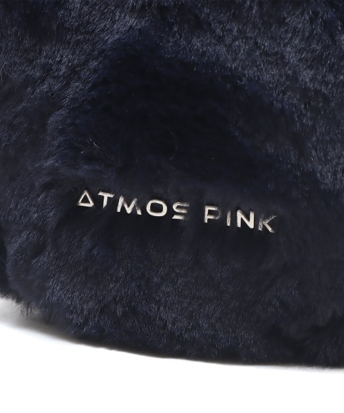atmos pink（アトモスピンク）の「atmos pink ファー ミニバッグ（ハンドバッグ・レディース・カーキ/ピンク/ネイビー・FREE）」の12枚目の写真