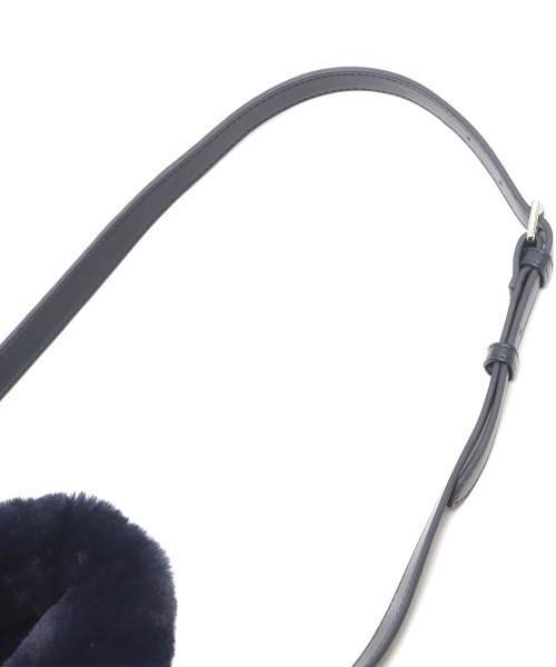 atmos pink（アトモスピンク）の「atmos pink ファー ミニバッグ（ハンドバッグ・レディース・カーキ/ピンク/ネイビー・FREE）」の13枚目の写真