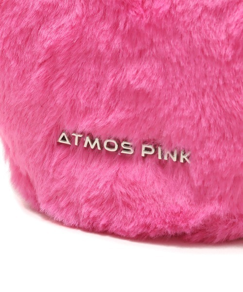 atmos pink（アトモスピンク）の「atmos pink ファー ミニバッグ（ハンドバッグ・レディース・カーキ/ピンク/ネイビー・FREE）」の5枚目の写真