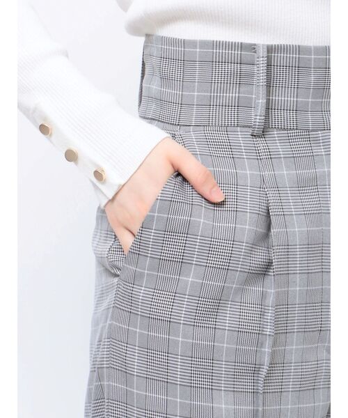 RESEXXY（リゼクシー）の「ワイドベルトタックパンツ（その他パンツ・レディース・その他1/ブラック・FREE）」の8枚目の写真