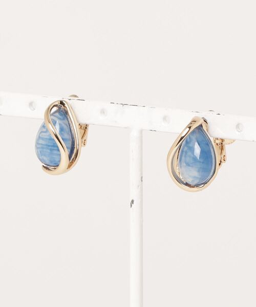 GOLDY(ゴールディ)の「【GOLDY】レイヤード ライン ドロップ イヤリング / 2230101(イヤリング・レディース・その他/ブルー/グリーン/ベージュ・FREE)」の10枚目の写真