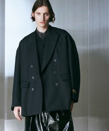 MAISON SPECIAL | 《UNISEX》Prime-Over Schonherr Peaked Lapel Double Tailored Jacket/プライムオーバーションヘルピークドラペルダブルテーラードジャケット【MAISON SPECIAL/メゾンスペシャル】■セットアップ対応■(テーラードジャケット)