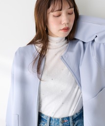 ホットフィックスシアーハイネックTOPS