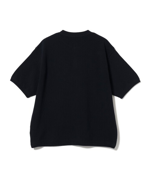 crepuscule(クレプスキュール)の「crepuscule × BEAMS T / Crewneck Button Short Sleeve(Tシャツ/カットソー・メンズ・ベージュ/ブラック・M/XL/L)」の15枚目の写真