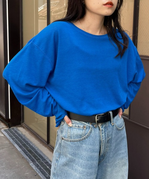 トップス Sao セール】≪お気に入り登録数17万人突破≫【17色展開】サイドスリット