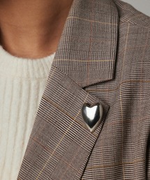 CENE（セネ）の「【CENE】セネ/ハートブローチ（ブローチ/コサージュ）」