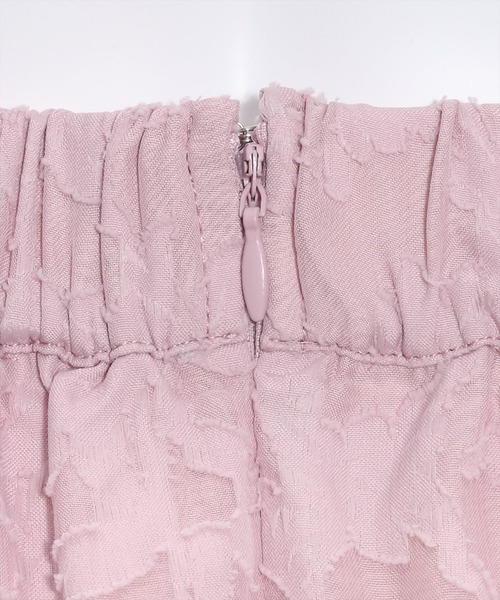 clear（クリア）の「バックリボンドビーシフォンフレアスカート[低身長用サイズ有 骨格ウェーブ]（スカート・レディース・ピンク/ブルーグレー/グレー・XS/S/M）」の5枚目の写真