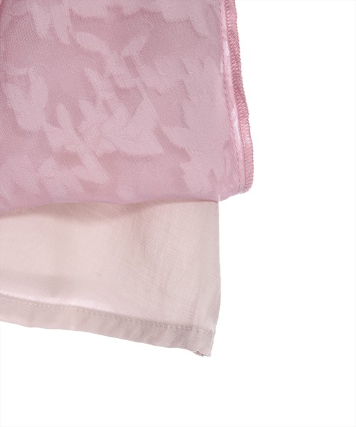 clear（クリア）の「バックリボンドビーシフォンフレアスカート[低身長用サイズ有 骨格ウェーブ]（スカート・レディース・ピンク/ブルーグレー/グレー・XS/S/M）」の12枚目の写真