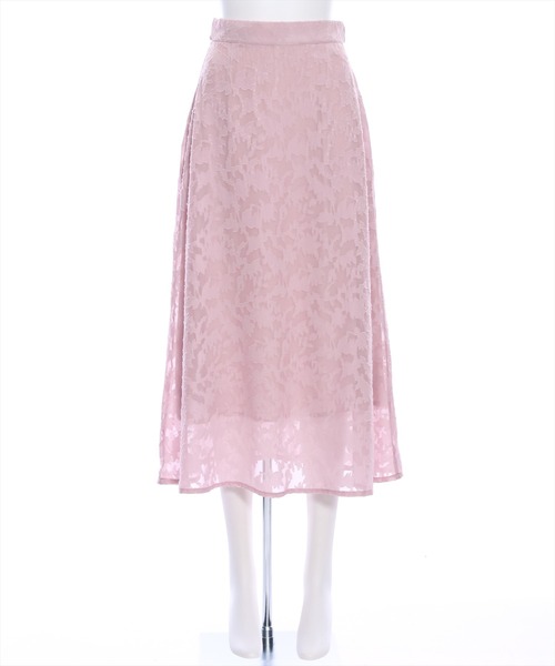 clear（クリア）の「バックリボンドビーシフォンフレアスカート[低身長用サイズ有 骨格ウェーブ]（スカート・レディース・ピンク/ブルーグレー/グレー・XS/S/M）」の15枚目の写真