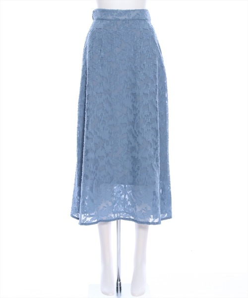 clear（クリア）の「バックリボンドビーシフォンフレアスカート[低身長用サイズ有 骨格ウェーブ]（スカート・レディース・ピンク/ブルーグレー/グレー・XS/S/M）」の16枚目の写真