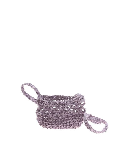 Ungrid（アングリッド）の「透かし編みミニショルダーバッグ（ショルダーバッグ・レディース・パープル/ベージュ・FREE）」の18枚目の写真