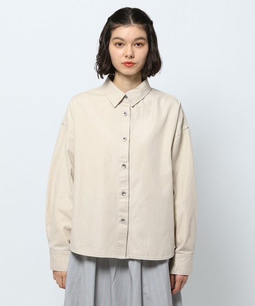 新品タグ付き ニコアンド BIGデニムシャツ misayoさんプロデュース 新品未使用 niko and… BIGデニムシャツ インディゴ - メルカリ