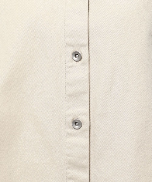 niko and...（ニコアンド）の「ジャガード＆箔デニムシャツ（シャツ/ブラウス・レディース・オフホワイト/ブルー/ライトブルー・FREE）」の18枚目の写真