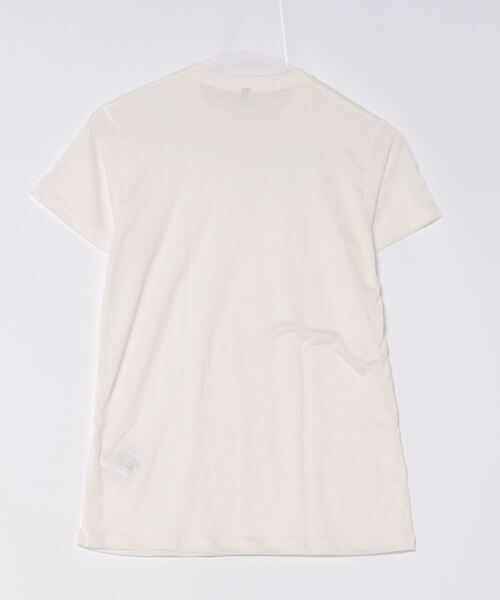 BASERANGE（ベースレンジ）の「【BASERANGE】バンブーTシャツ（Tシャツ/カットソー・レディース・ベージュ/イエロー/ホワイト/カーキ/ピンク・SMALL）」の6枚目の写真