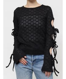 jouetie | レースリボンフレアスリーブトップス(Tシャツ/カットソー)