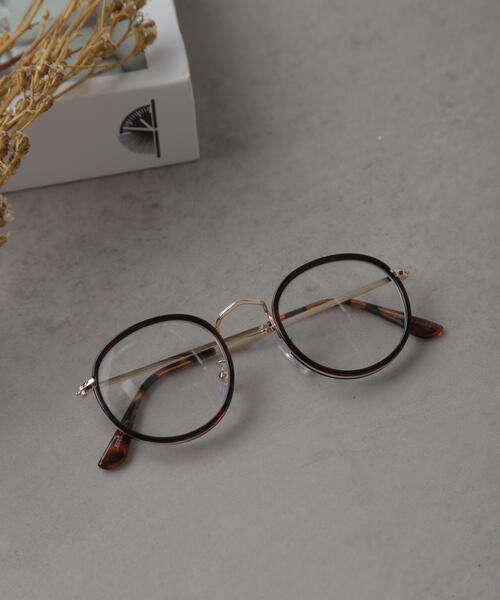 FREE'S MART(フリーズマート)の「サングラス③(サングラス・レディース・ホワイト/ブラウン・フリ-)」の2枚目の写真