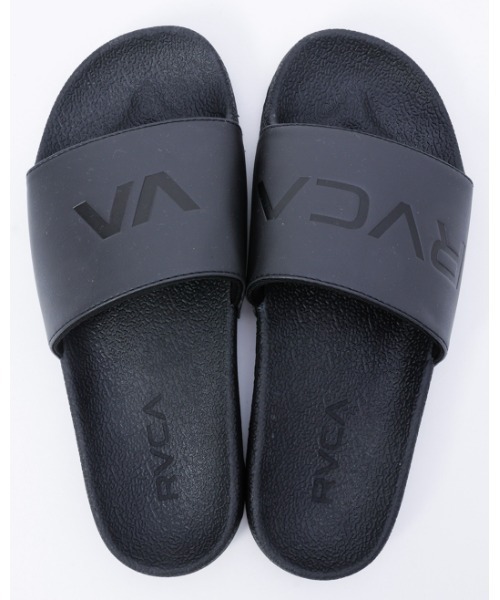 RVCA（ルーカ）の「【オンライン限定】RVCA メンズ RVCA SPORT SLIDE サンダル 【2024年春夏モデル】/ルーカシャワーサンダル（サンダル・メンズ・ブラック/ブラック×ホワイト・6/7/8/9/10）」の5枚目の写真