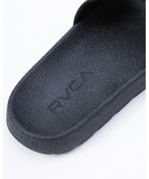 RVCA（ルーカ）の「【オンライン限定】RVCA メンズ RVCA SPORT SLIDE サンダル 【2024年春夏モデル】/ルーカシャワーサンダル（サンダル・メンズ・ブラック/ブラック×ホワイト・6/7/8/9/10）」の7枚目の写真