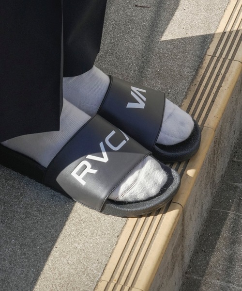 RVCA（ルーカ）の「【オンライン限定】RVCA メンズ RVCA SPORT SLIDE サンダル 【2024年春夏モデル】/ルーカシャワーサンダル（サンダル・メンズ・ブラック/ブラック×ホワイト・6/7/8/9/10）」の21枚目の写真