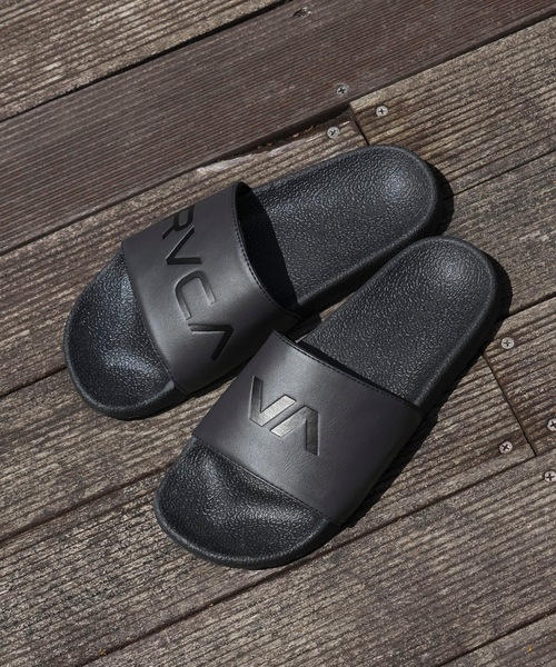 RVCA（ルーカ）の「【オンライン限定】RVCA メンズ RVCA SPORT SLIDE サンダル 【2024年春夏モデル】/ルーカシャワーサンダル（サンダル・メンズ・ブラック/ブラック×ホワイト・6/7/8/9/10）」の19枚目の写真