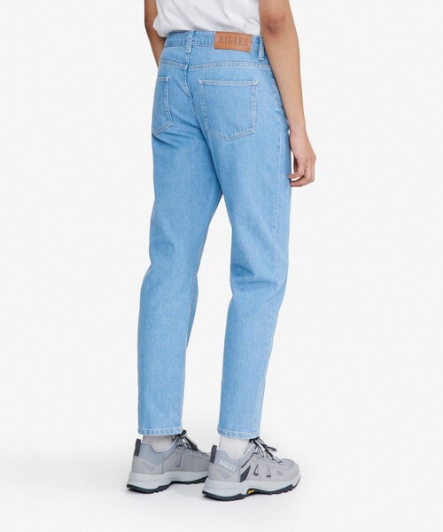 AIGLE（エーグル）の「オーガニックコットン ストレートデニムパンツ（デニムパンツ・レディース・ブルー/ライトブルー・34/36/38/40）」の20枚目の写真