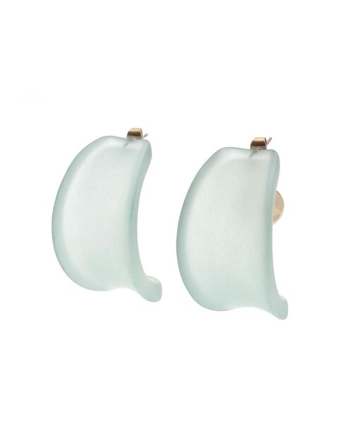 LAGUNAMOON（ラグナムーン）の「マットクリアピアス（ピアス（両耳用）・レディース・ミント/ホワイト・FREE）」の8枚目の写真