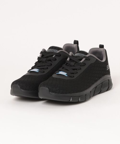 SKECHERS（スケッチャーズ）の「【SKECHERS】 BOBS B FLEX - QUICK（スニーカー・レディース・ベージュ/ブラック・23.0cm/23.5cm/24.0cm/24.5cm/25.0cm/22.5cm）」の2枚目の写真