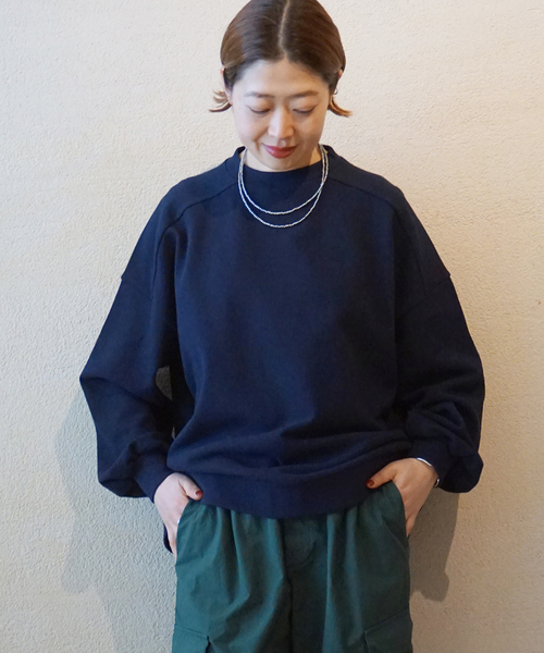 journal standard luxe カノコ プルオーバー　ブラック カノコ プルオーバー（Tシャツ/カットソー）｜JOURNAL STANDARD