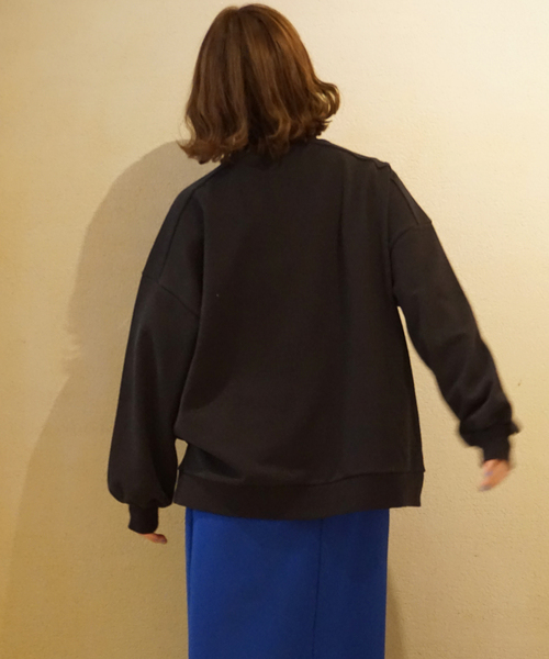 journal standard luxe カノコ プルオーバー　ブラック カノコ プルオーバー（Tシャツ/カットソー）｜JOURNAL STANDARD