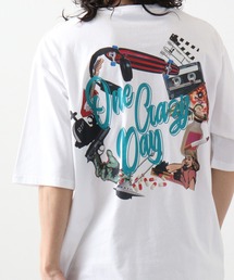 BIG printed short sleeve T-shirt / プリントBIG半袖Tシャツ unisex
