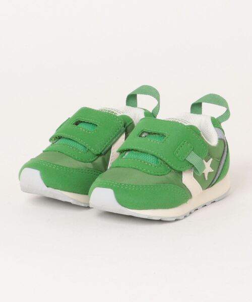 CONVERSE(コンバース)の「converse コンバース BABY RS キッズスニーカー(ベビーRS) 7SD945(スニーカー・キッズ・グリーン系その他/ネイビー/イエロー・14.0cm/14.5cm/15.0cm/15.5cm/16.0cm/16.5cm/17.0cm)」の2枚目の写真