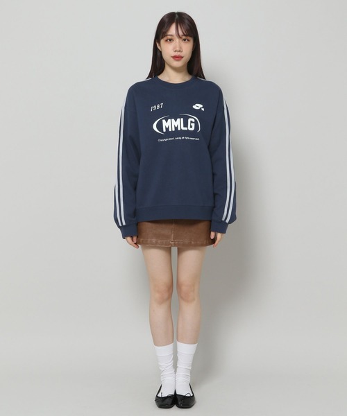 87mm(87mm)の「【UNISEX】Mmlg/MM SPEEDプルオーバー (ウラケ)(スウェット・メンズ・ホワイト/ライトグレー/ネイビー・LARGE/X-LARGE/MEDIUM)」の22枚目の写真